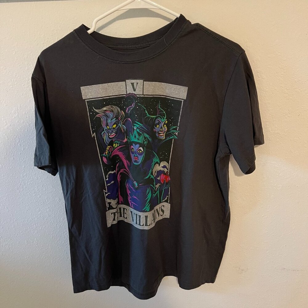 Disney 'The Villains' Black T-Shirt
